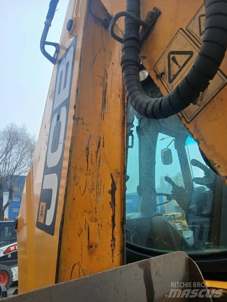 JCB 4cxAEC joystick Товарач със заден ексватор