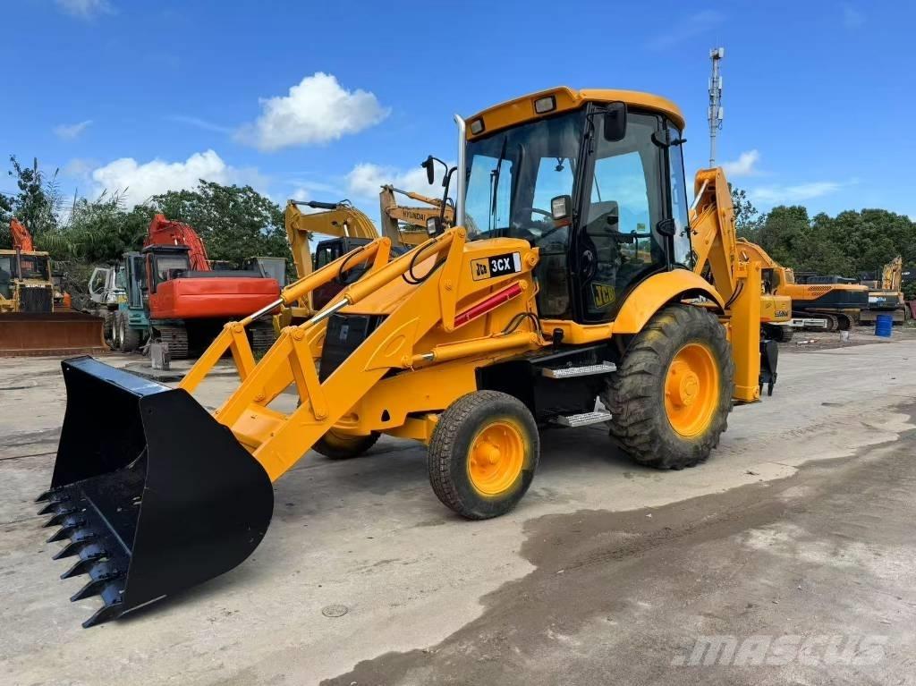 JCB 3 CX Товарач със заден ексватор