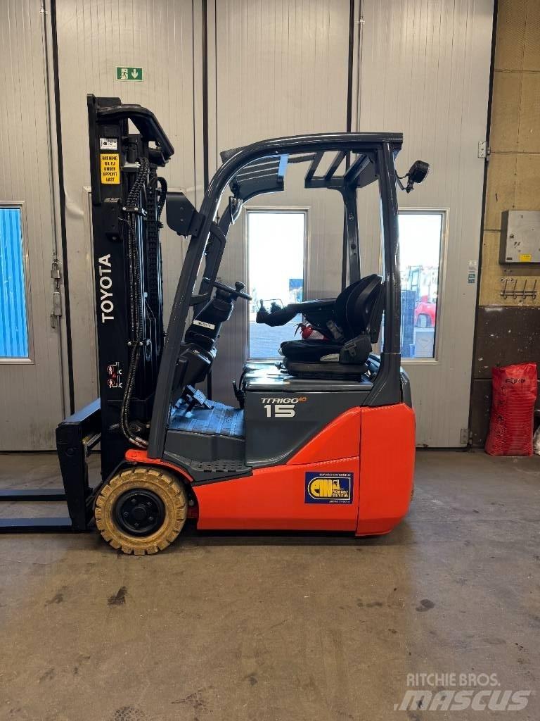 Toyota truck 8FBE15T Електрически вилични кари-повдигачи