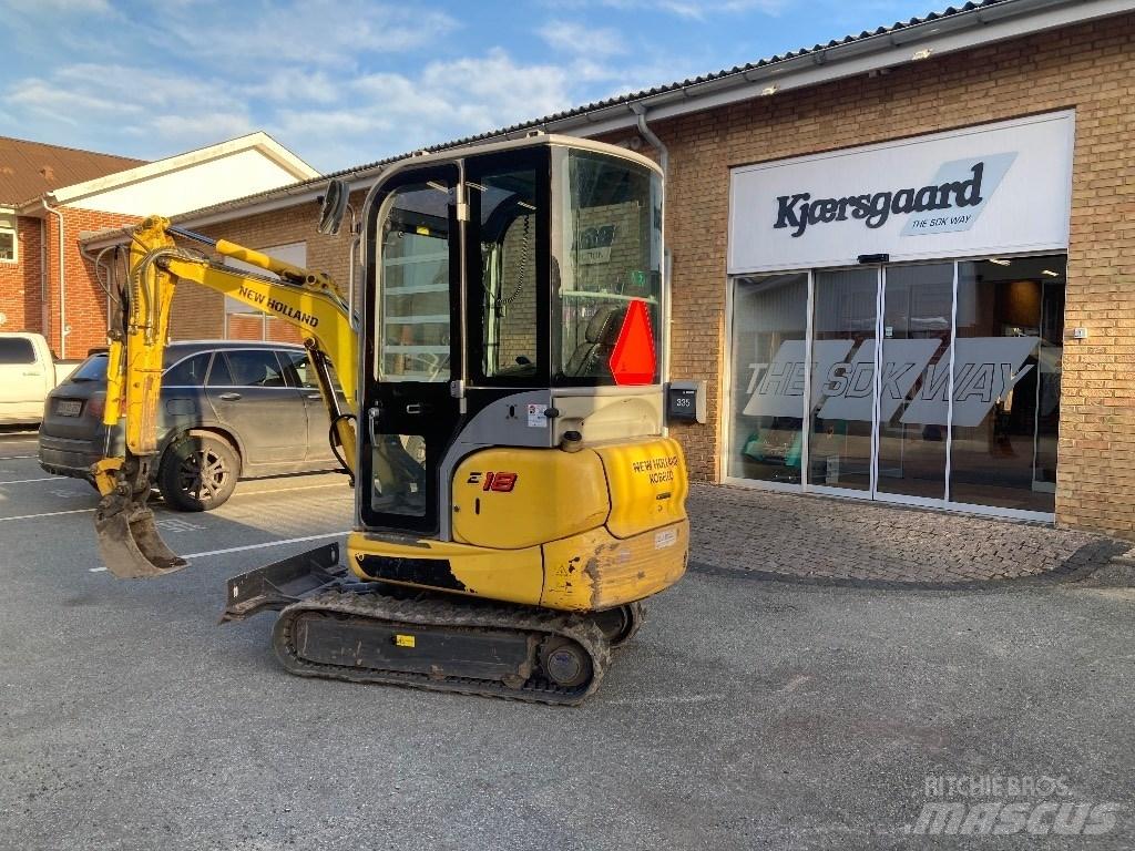 New Holland E 18 C Мини екскаватори < 7 т