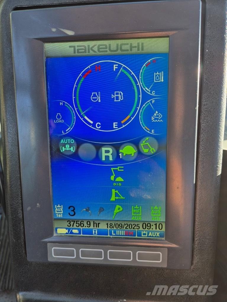 Takeuchi TB 295 W Колесни екскаватори