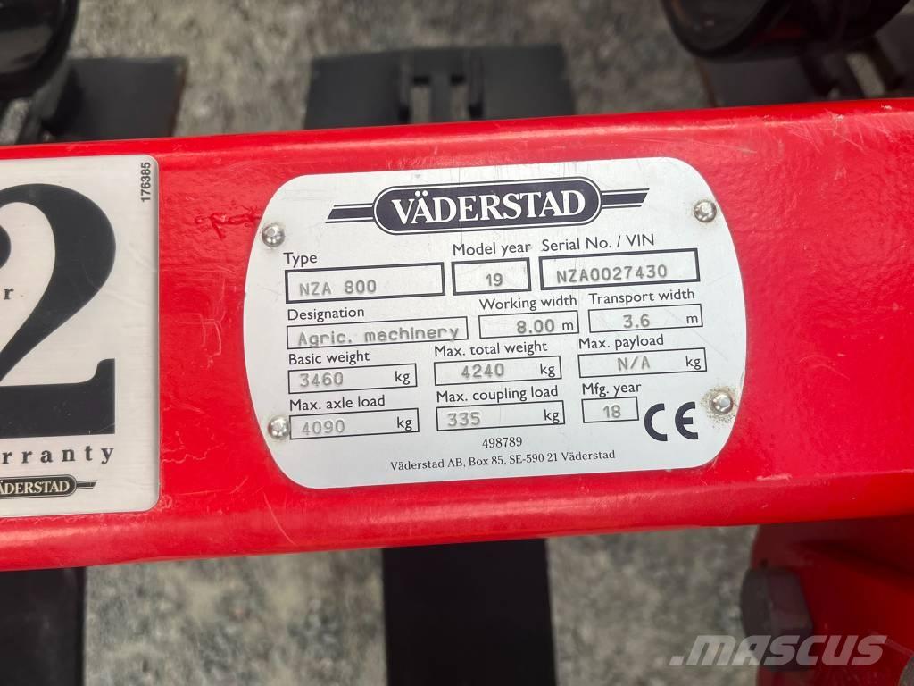 Väderstad NZA800 Брани