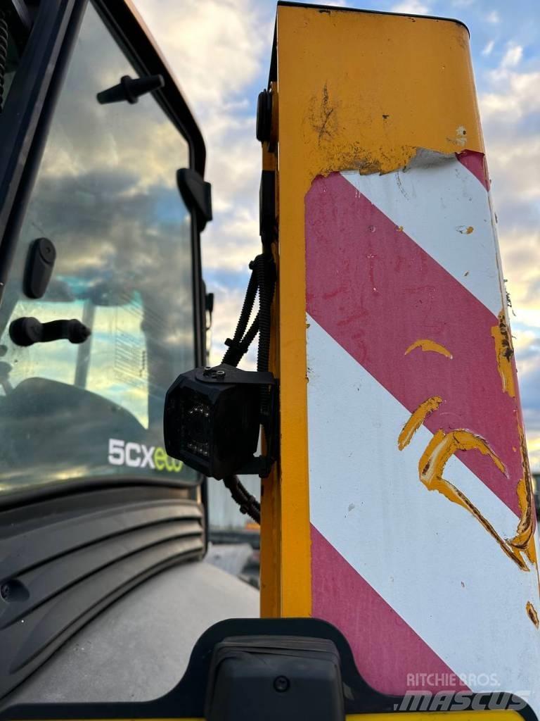 JCB 5CX Wastemaster Товарач със заден ексватор