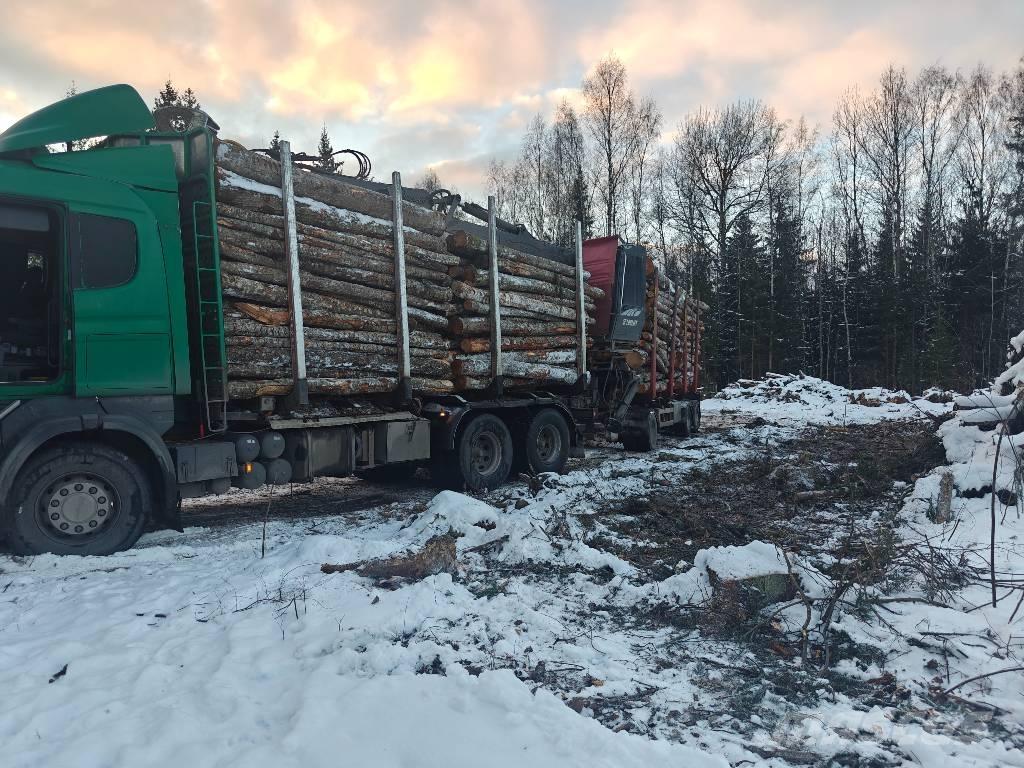 Scania G 480 За превоз на дървени трупи