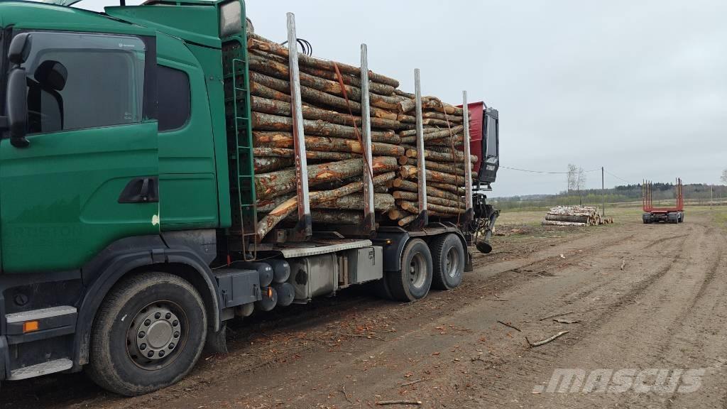 Scania G 480 За превоз на дървени трупи