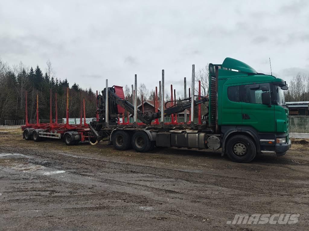 Scania G 480 За превоз на дървени трупи