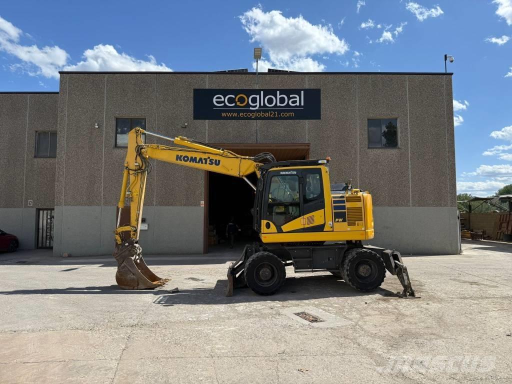 Komatsu PW 148-11 Колесни екскаватори