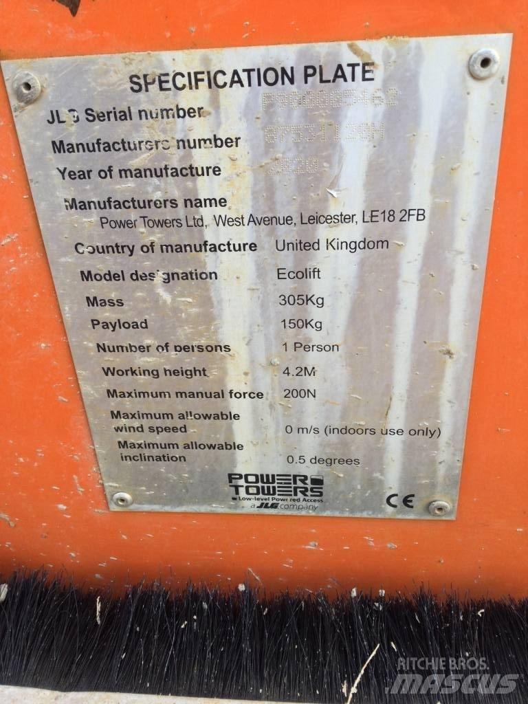 JLG Ecolift 50 Вертикални мачтови повдигачи
