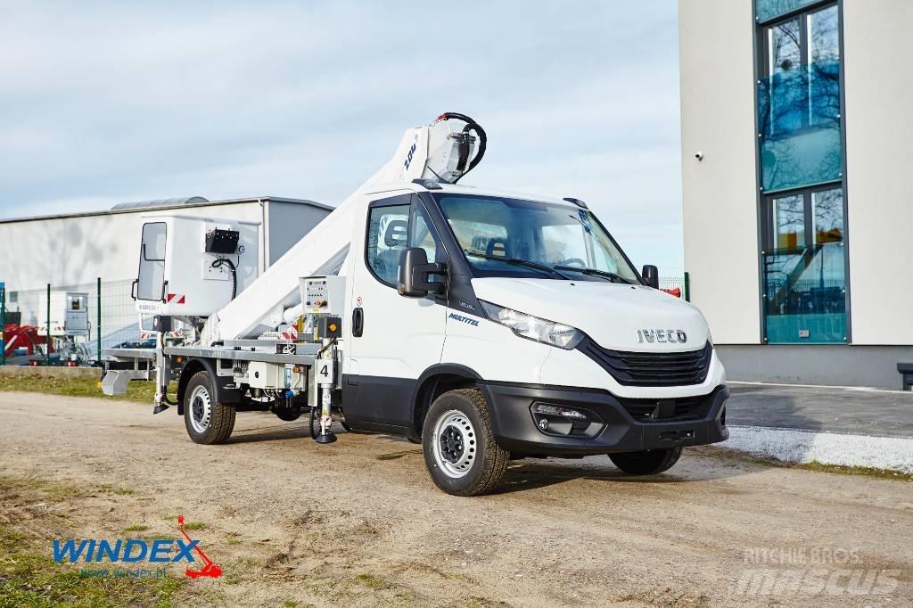 Multitel MT 204 EX Моторизирани платформи с талига