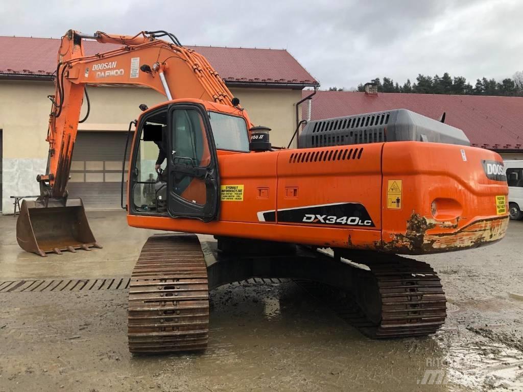 Doosan DX 340 LC Верижен екскаватор