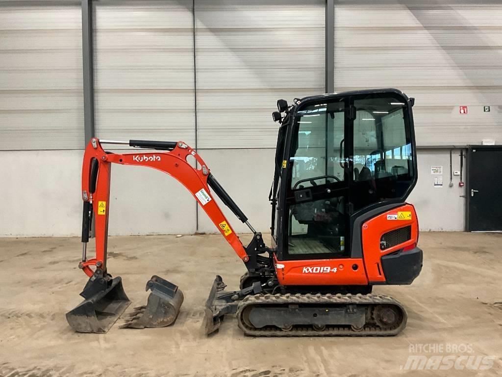 Kubota KX 019-4 Мини екскаватори < 7 т