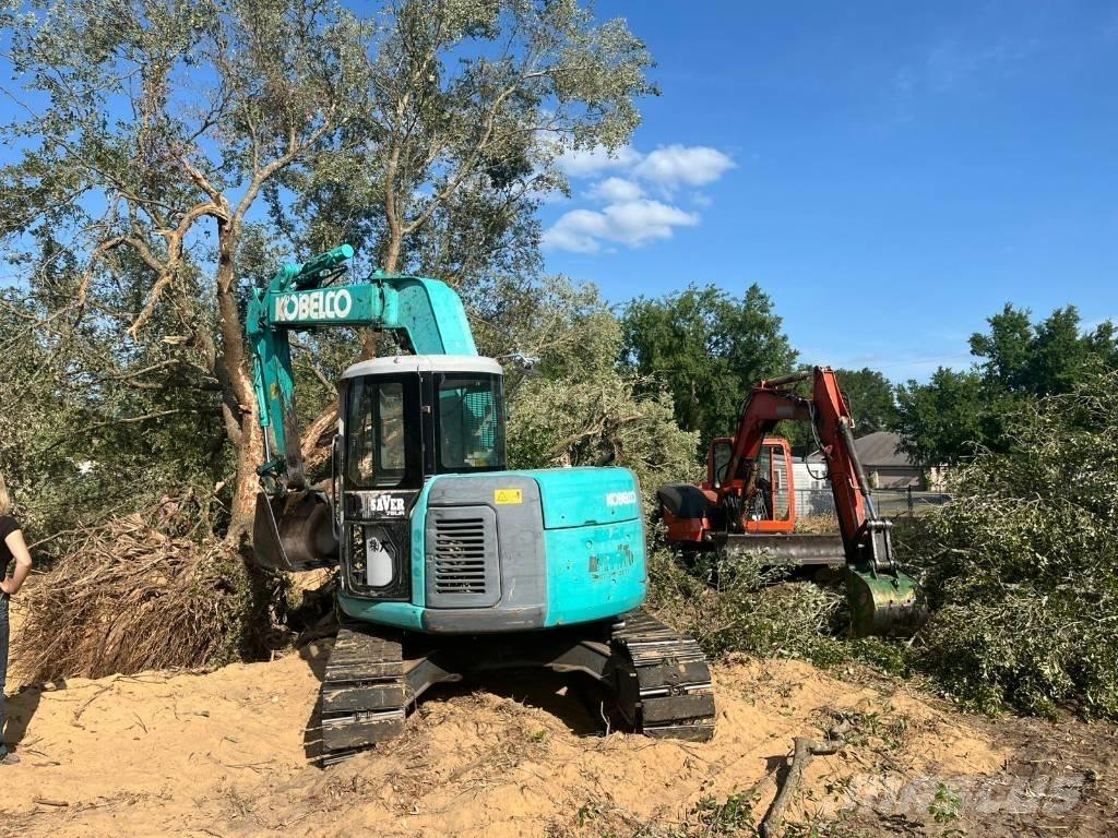 Kobelco SK 75 UR Верижен екскаватор