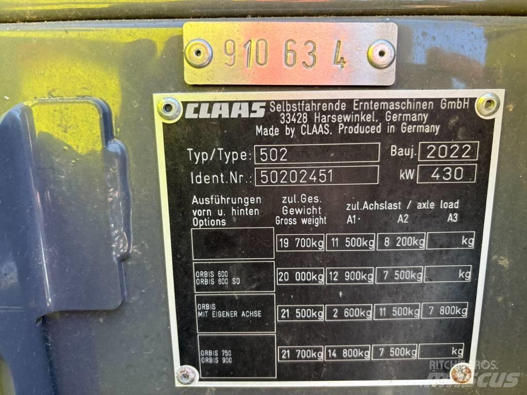 CLAAS Jaguar 950 4WD Самоходни фуражири