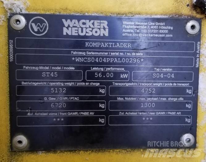 Wacker Neuson ST45 Верижен товарач
