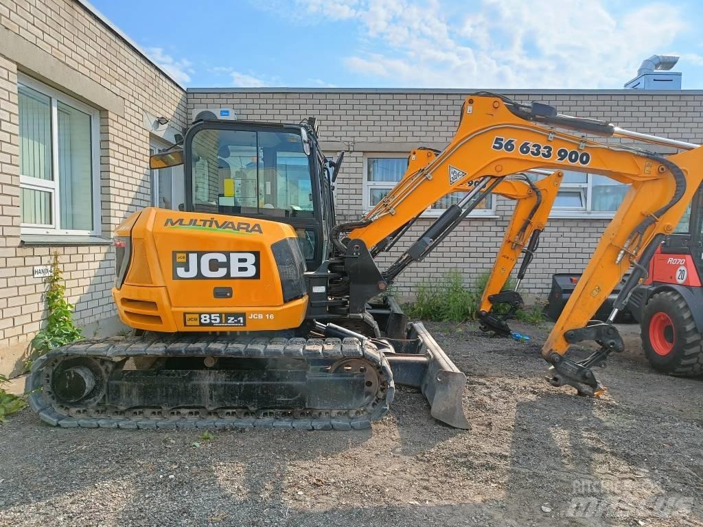 JCB 85Z-1 ECO Средни екскаватори 7т - 12т