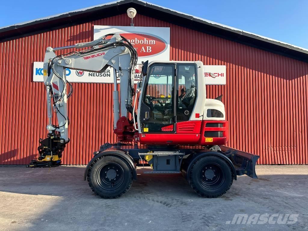 Takeuchi TB 395 W Колесни екскаватори