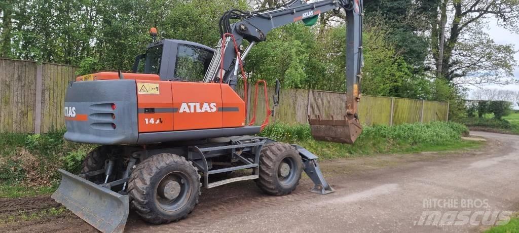 Atlas 140 W Колесни екскаватори