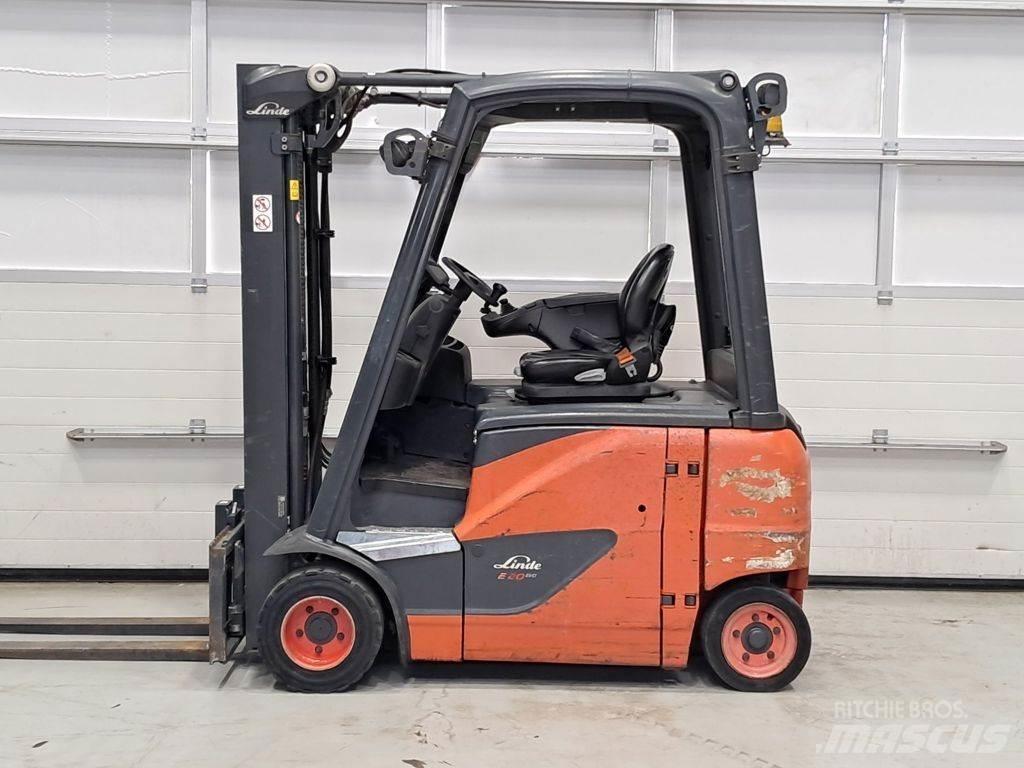 Linde E20PH-02 Електрически вилични кари-повдигачи