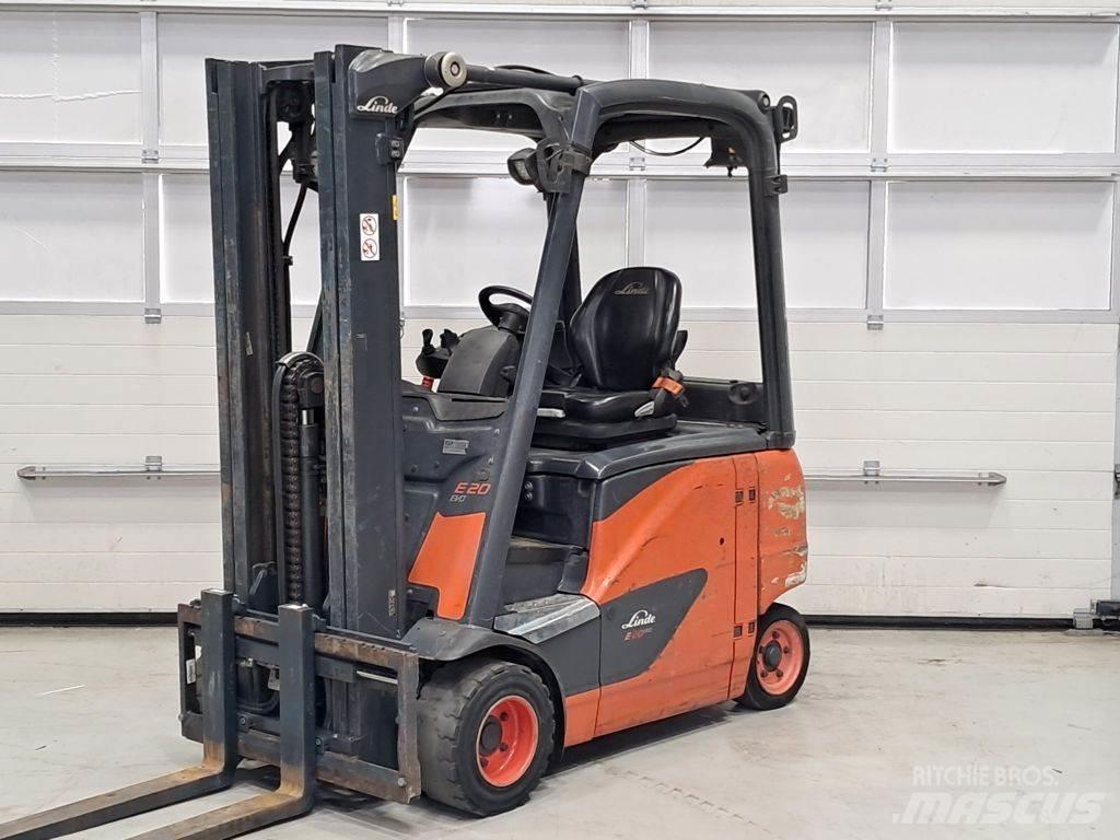Linde E20PH-02 Електрически вилични кари-повдигачи