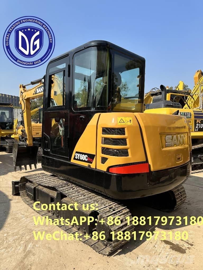Sany SY 60 C Pro Мини екскаватори < 7 т