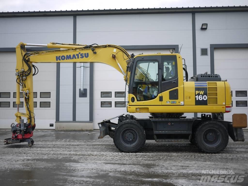 Komatsu PW 160-8 Колесни екскаватори