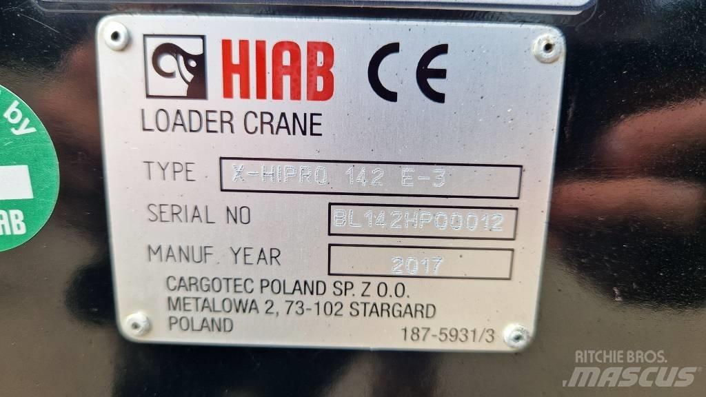 Hiab X-Hipro 142 E-3 Товарещи кранове