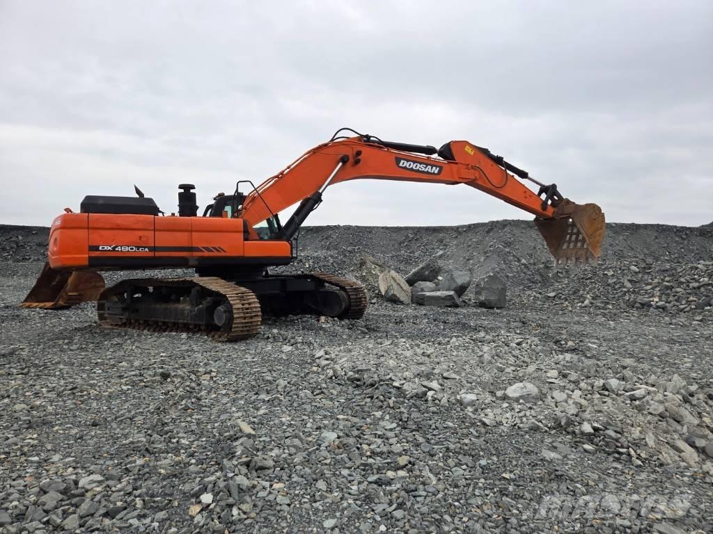 Doosan DX 480 LCA Верижен екскаватор