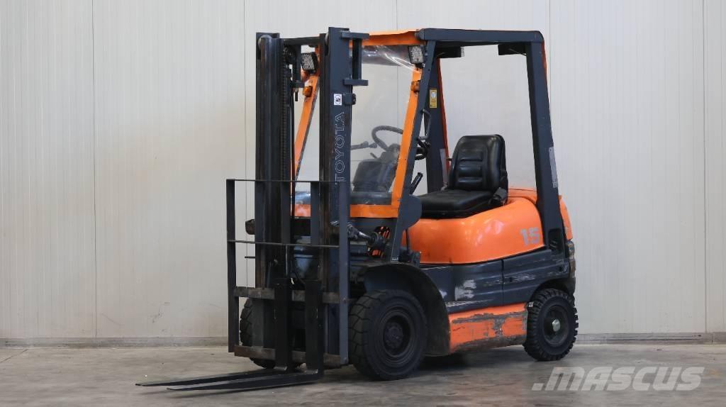 Toyota 6FDL15 Дизелови камиони