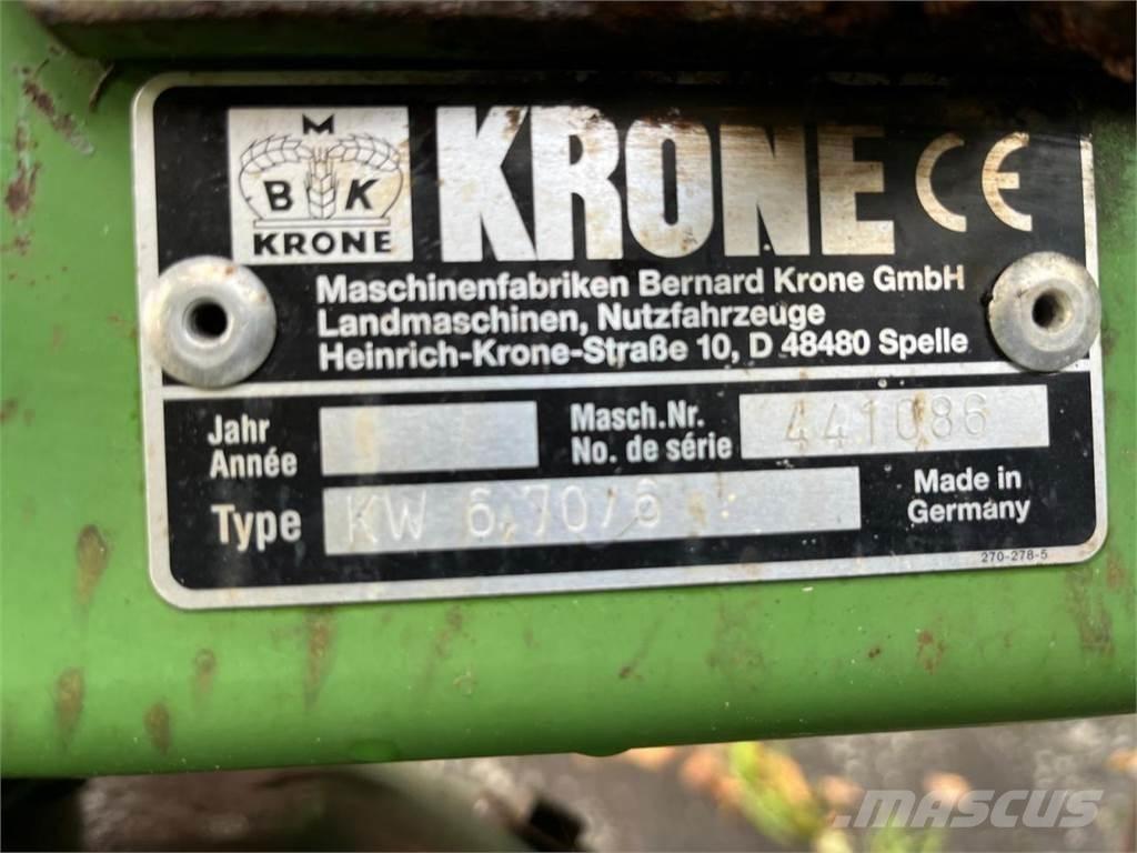 Krone KW 6.70/6 Гребла и сенообръщачки
