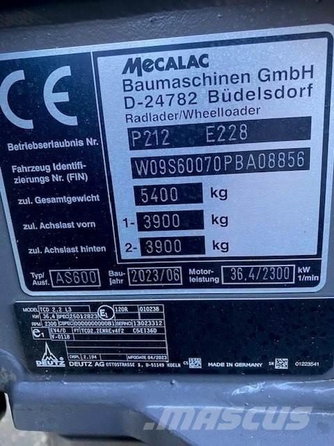 Mecalac AS600 Селскостопанство - Други