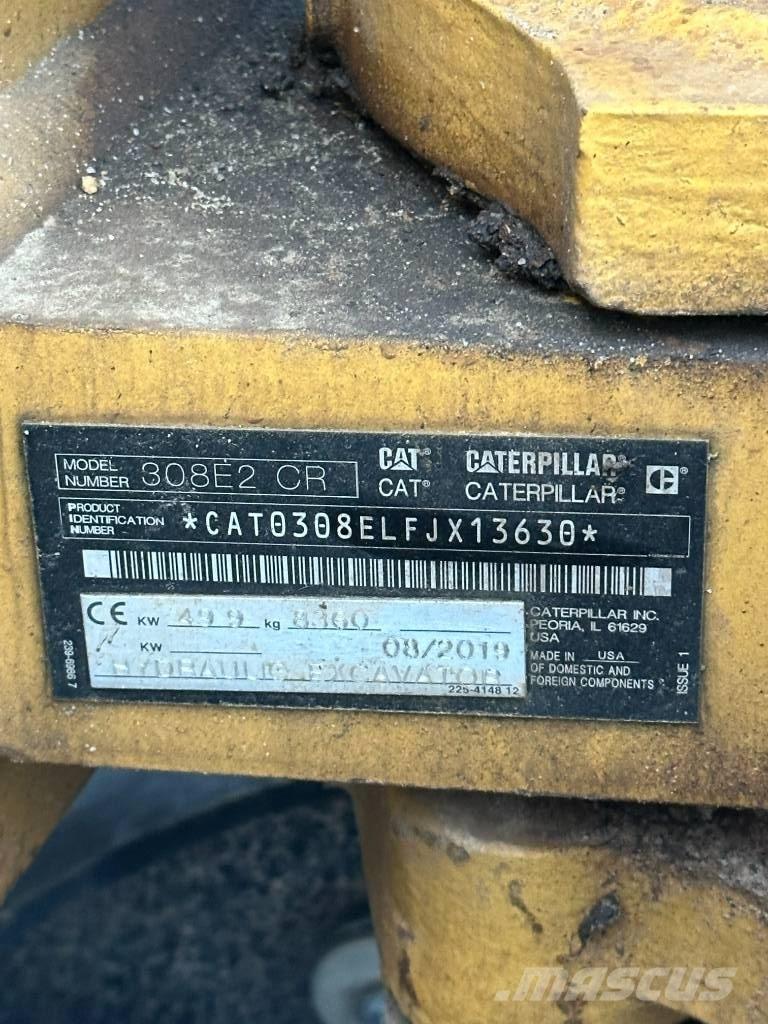 CAT 308 E 2 CR Средни екскаватори 7т - 12т