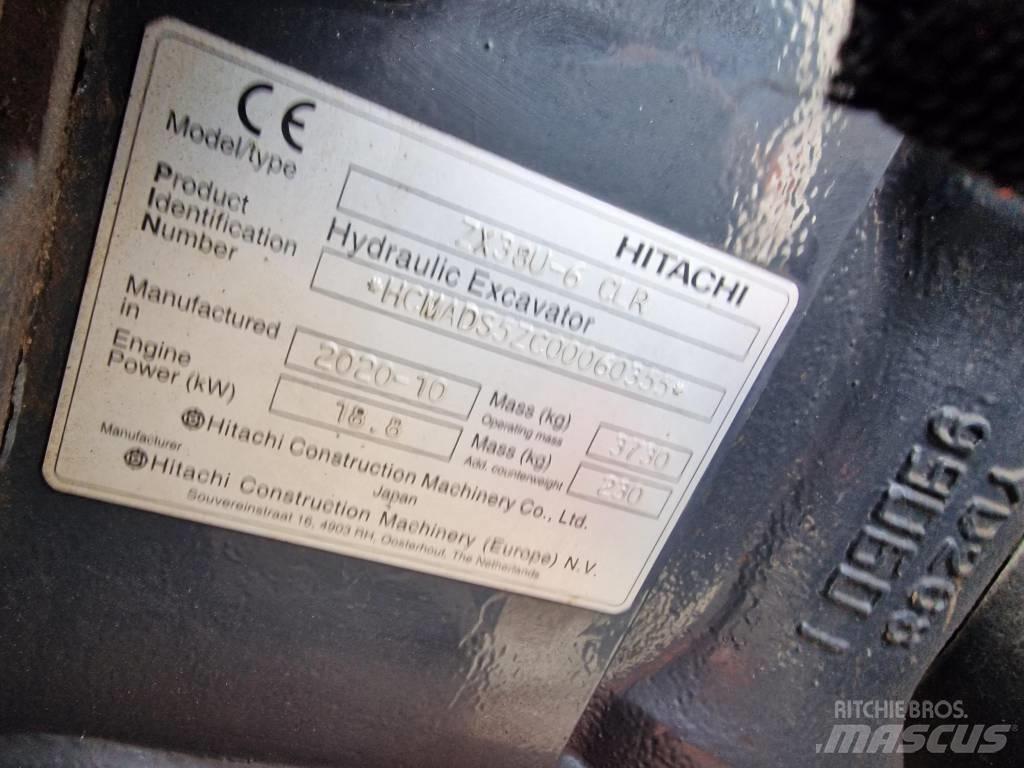 Hitachi ZX38U-6 Мини екскаватори < 7 т