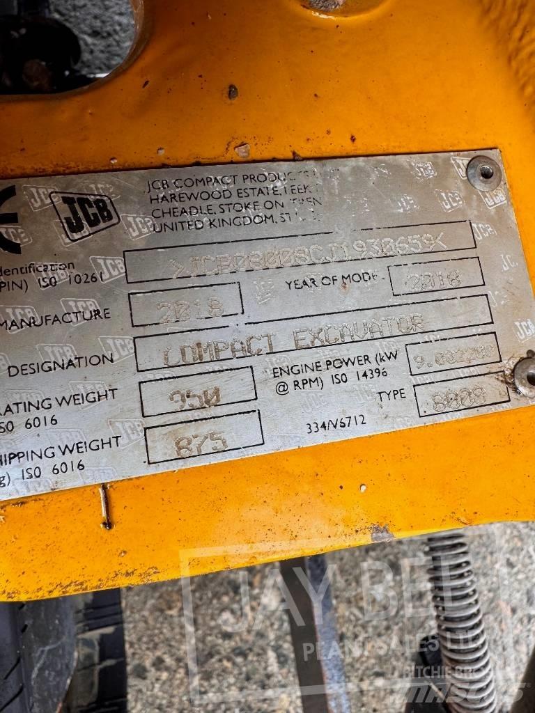 JCB Micro Мини екскаватори < 7 т