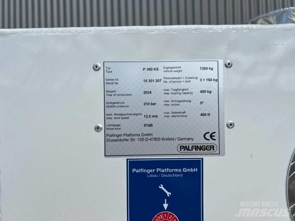 Palfinger P 300 KS Моторизирани платформи с талига