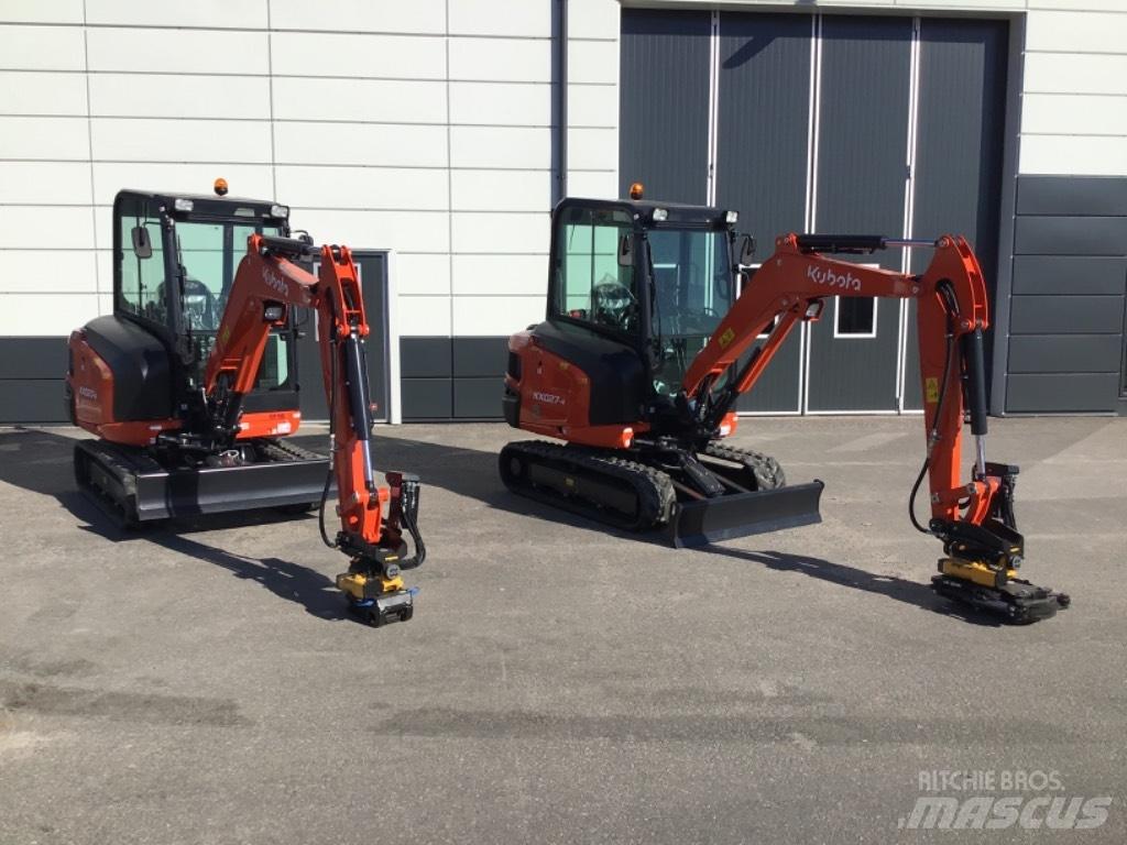 Kubota KX 027 Мини екскаватори < 7 т