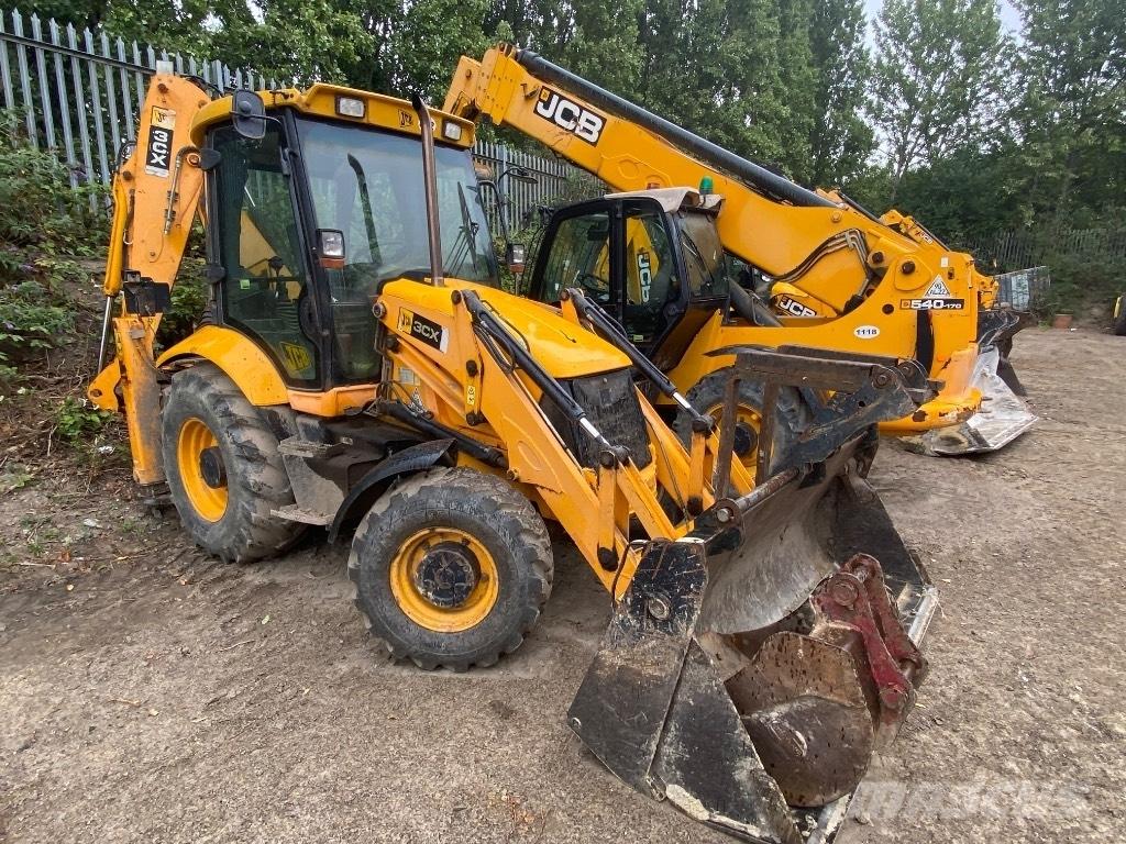 JCB 3 CX Товарач със заден ексватор