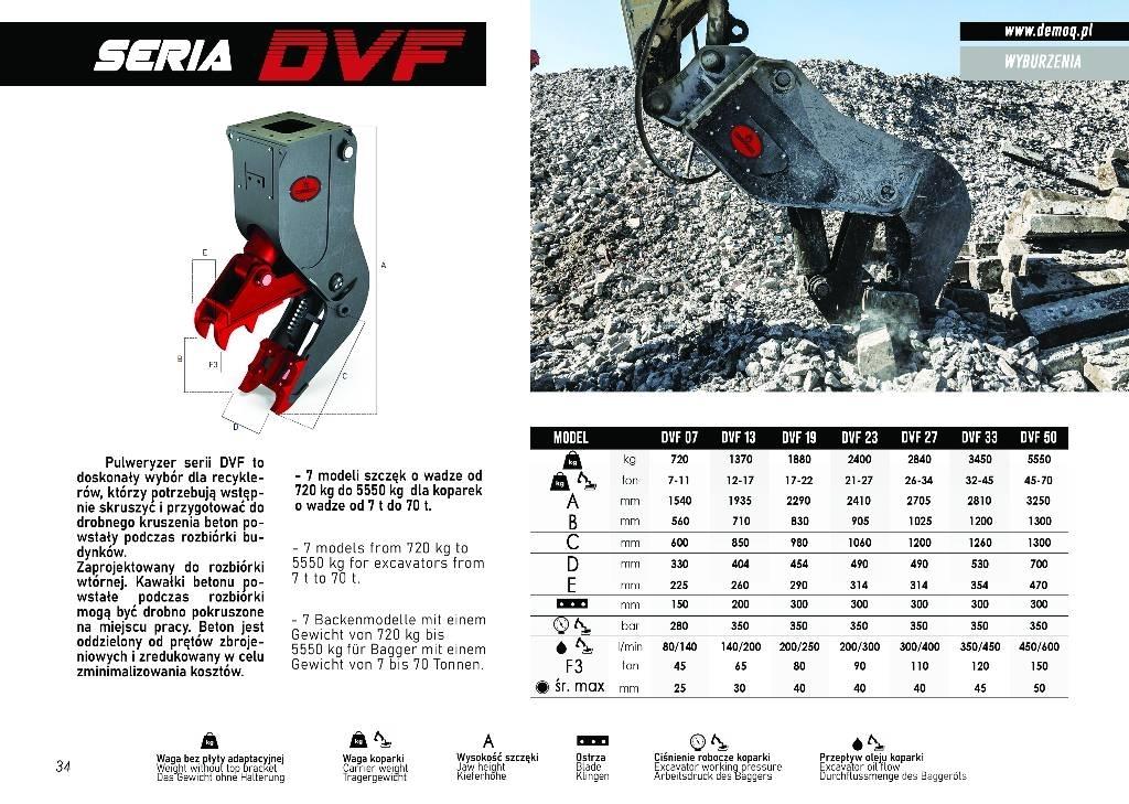  DEMOQ DVF23 строителни трошачки