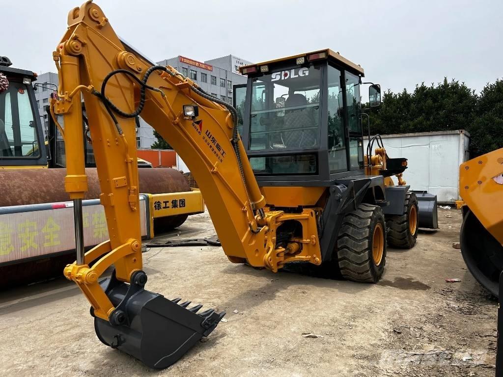 SDLG B860 Товарач със заден ексватор