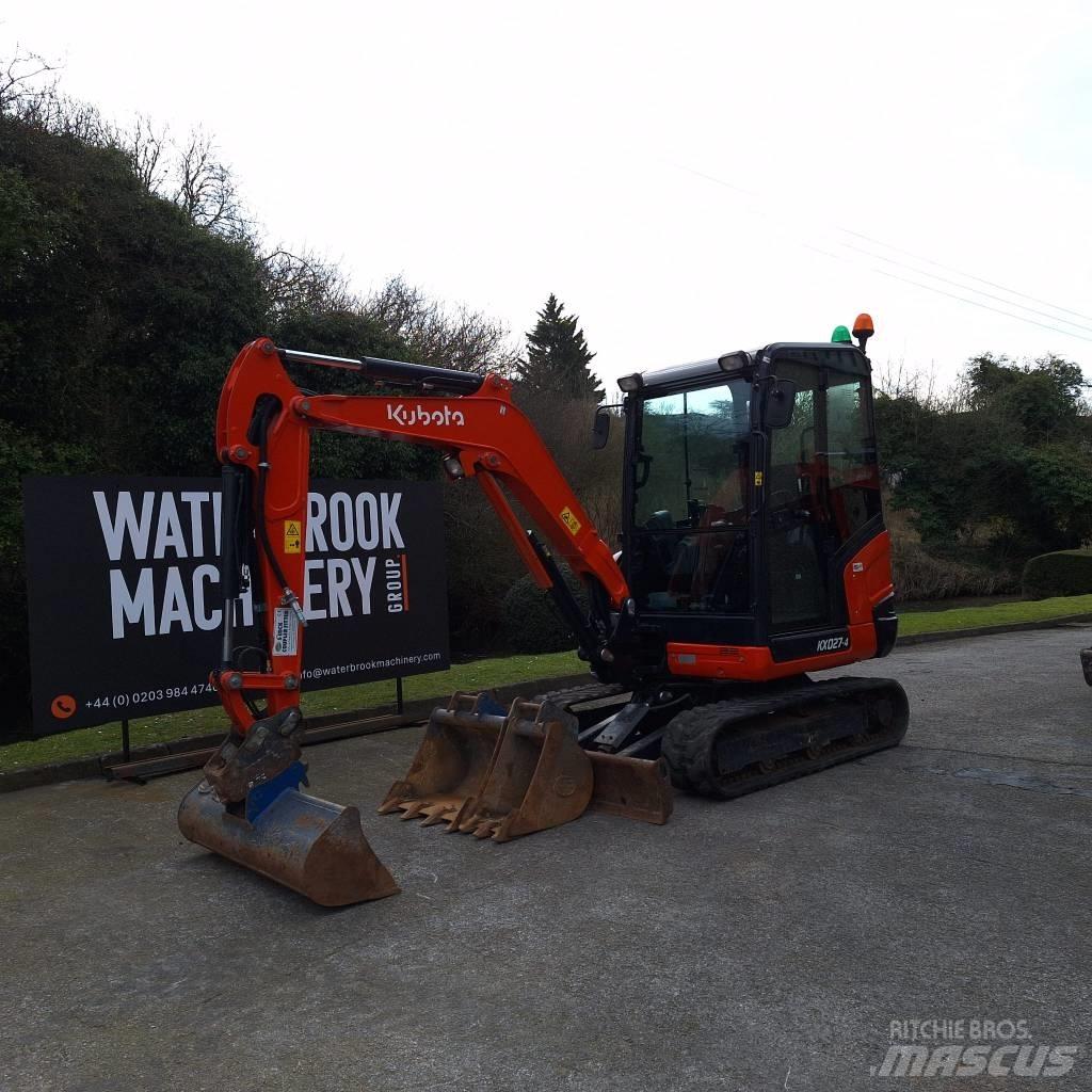 Kubota KX 027 Мини екскаватори < 7 т