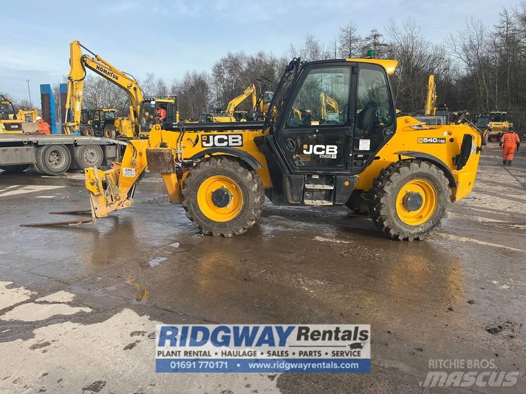 JCB 540-140 Телескопични товарачи