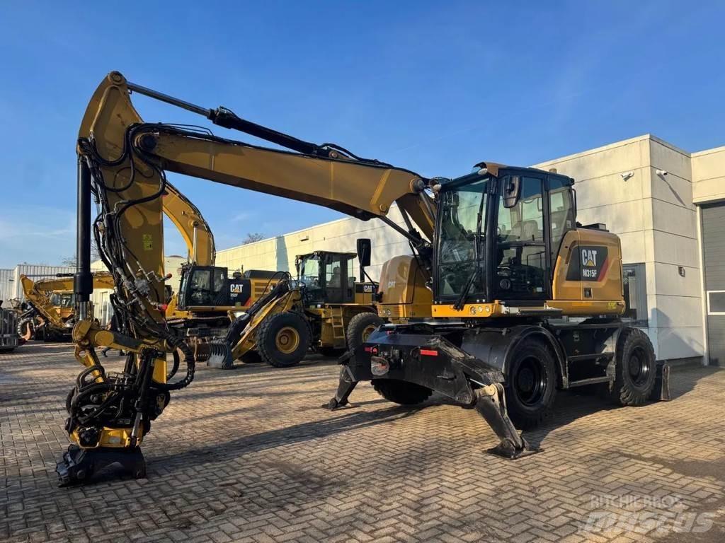 CAT M315F Колесни екскаватори