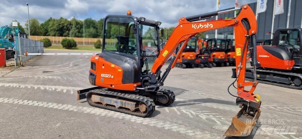 Kubota KX 027 Мини екскаватори < 7 т