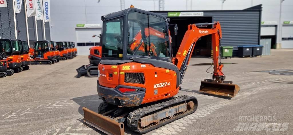 Kubota KX 027 Мини екскаватори < 7 т