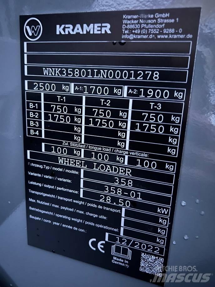 Kramer 5040 Колесни товарачи