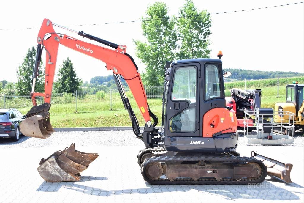 Kubota U 48-4 Мини екскаватори < 7 т