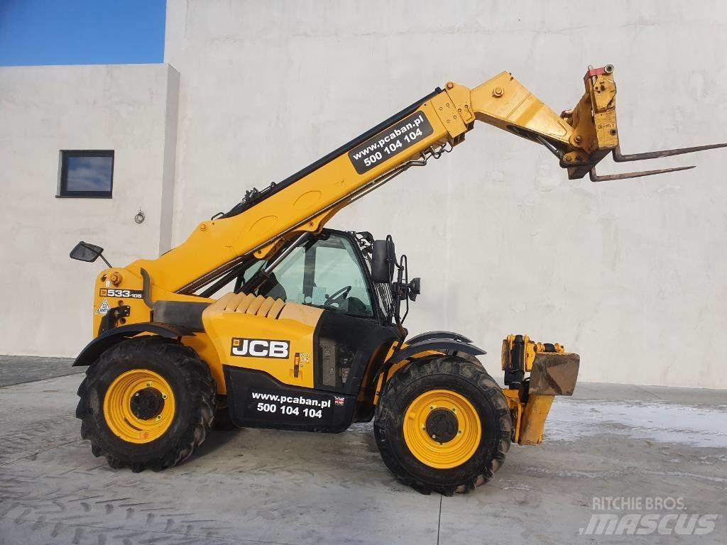 JCB 533-105 M348 Телескопични товарачи