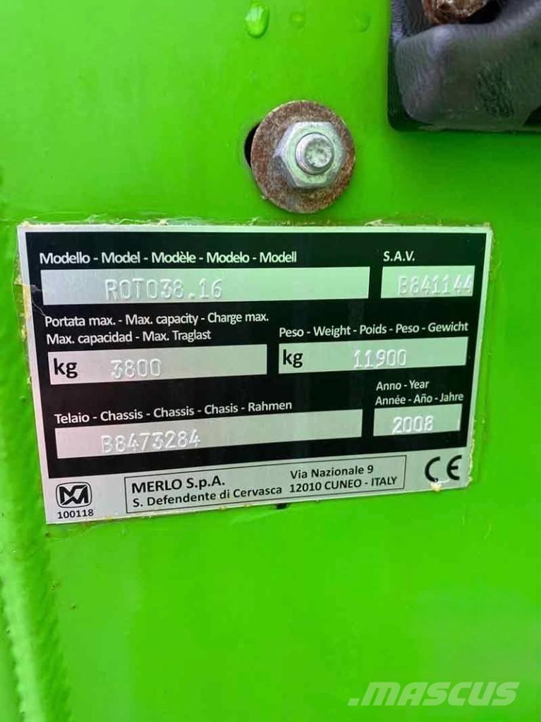 Merlo Roto 38.16 Телескопични товарачи