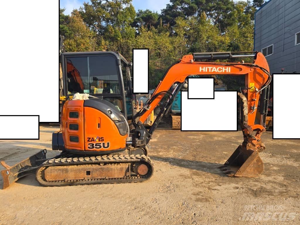  HITCHI ZX35U Мини екскаватори < 7 т