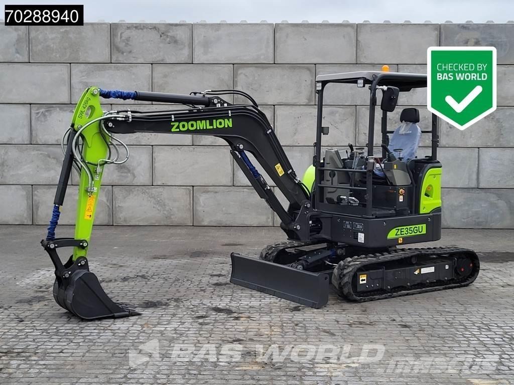Zoomlion ZE35 GU Мини екскаватори < 7 т