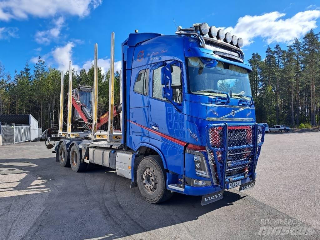 Volvo FH 16 650 6X4 За превоз на дървени трупи